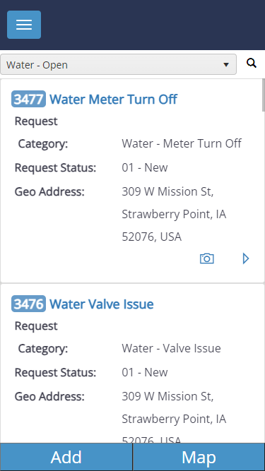 Software for Water Utilities - Work Orders on a Mobile Device