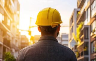 Public works leader reviewing city infrastructure to improve public works visibility and transparency